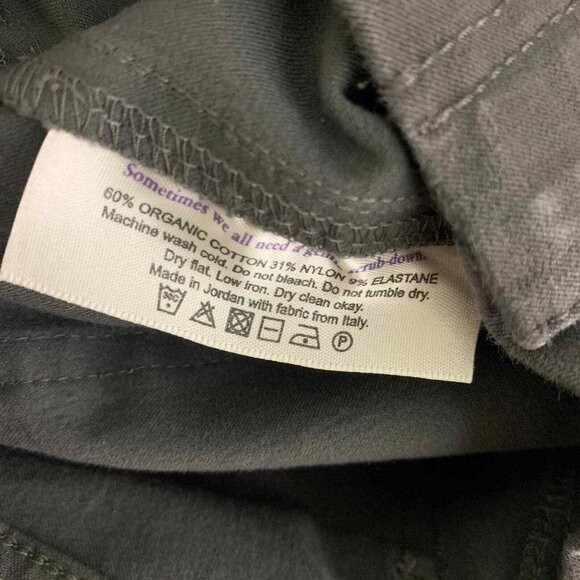 MM. Lafleur Womens Pants Size 8 Gray Straight Leg Mid Rise Pockets Flat Front - Picture 7 of 7